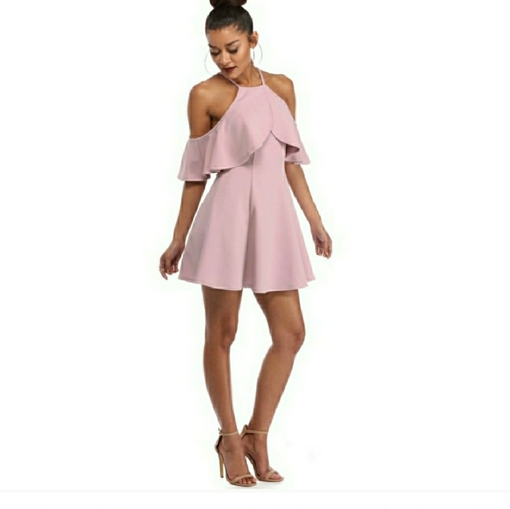 Very sexy seafoam green mini dress